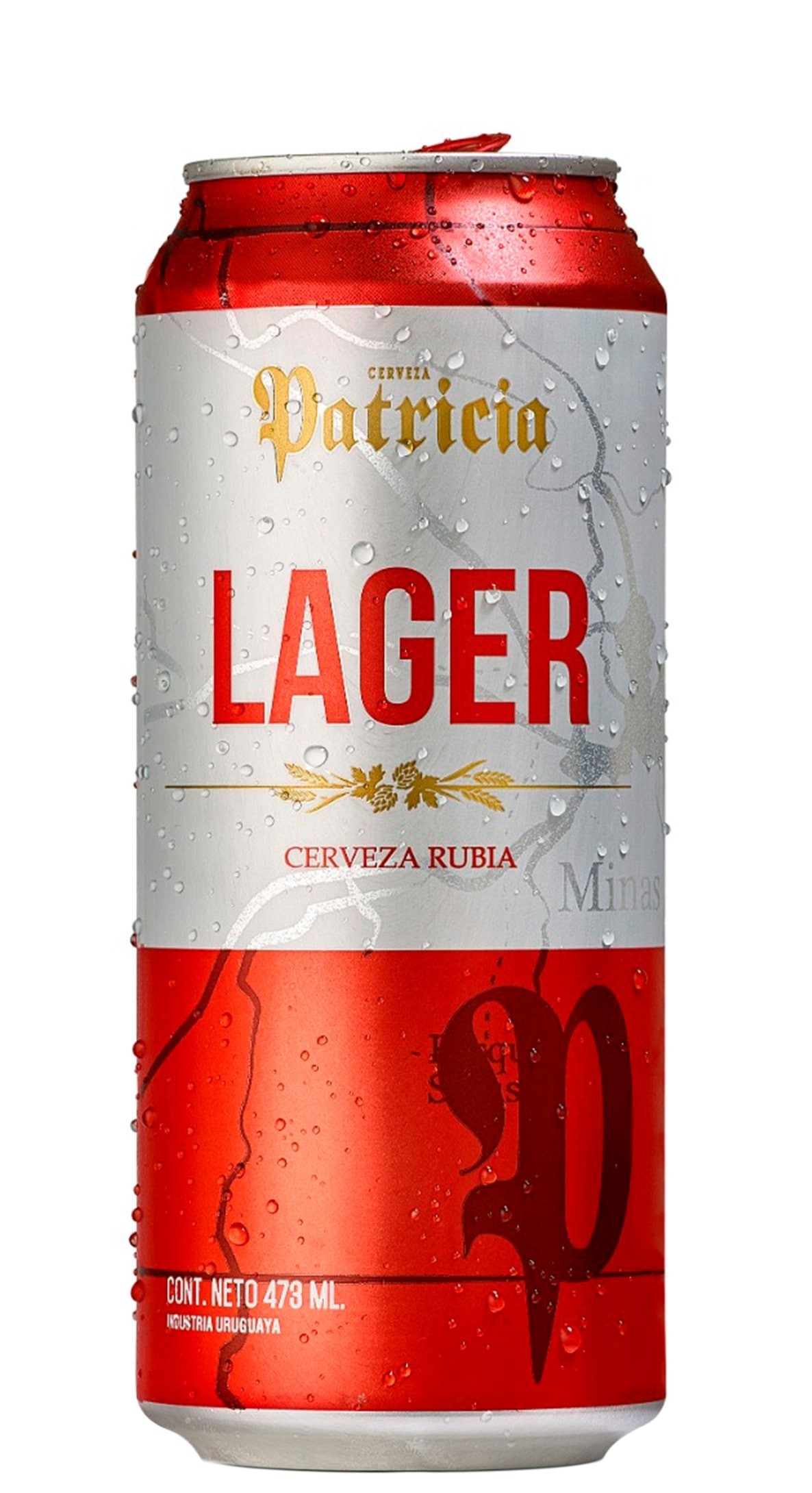 Cerveja Patricia Lager Lt 473Ml