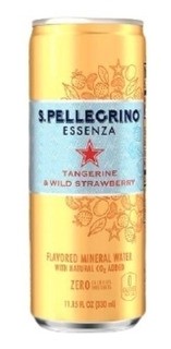Bebida Saborizada Tangerina E Morango 330Ml S Pellegrino