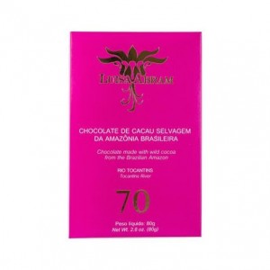 Chocolate Luisa Abram 70% Cacau Rio Tocantins 80G