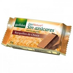 Biscoito Wafler Gullon Choc S/ Acucar 70G