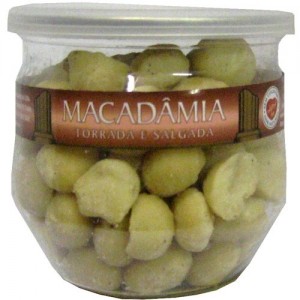 Macadamia Torrada E Salgada 120G - Byblos